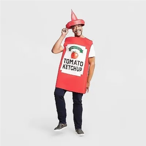 Hyde & Eek! Other - Hyde & Eek! Boutique Adult Tomato Ketchup Costume One Size fits Most New